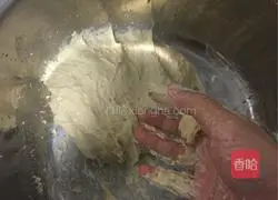 Illustration of how to make butter bread 1