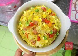 Assorted Illustration of how to make toast, curry and fried rice 11