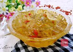 Brown sugar Illustration of how to make Osmanthus Ice Powder 14