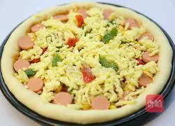 Westinghouse Special Colorful Pastoral Pizza Recipe Illustration 9