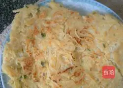 Illustration of how to make fried potato pancakes 8