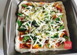 Illustration of how to make homemade pizza 17