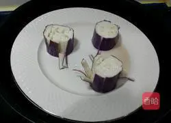 Chrysanthemum eggplant recipe illustration 3