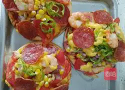 Christmas Eve Bright Pizza Recipe Illustration 14