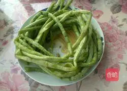 Illustration of how to make beans and wheat rice 1