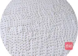 Pizza( Illustration of how to make meat floss 4