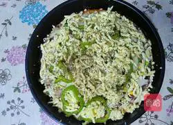 Illustration of how to make pastoral style pizza 14