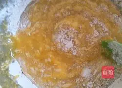 Illustration of steps to make cake embryo in rice cooker 10