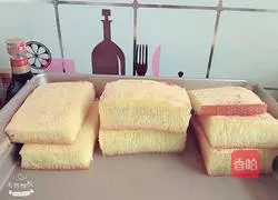 Coconut Golden Cake Recipe Illustration 14