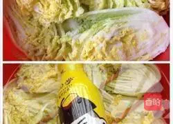 Homemade Korean style Illustration of how to make kimchi 2