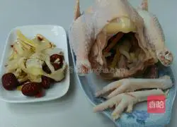 Illustration of how to make Hakka braised chicken 3