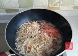 Illustration of how to make large boiled dried shreds 5