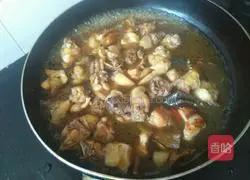 Illustration of how to make braised chicken 7