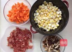 Illustration of how to make jambalaya 1