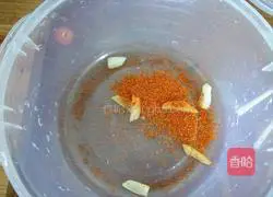 Illustration of how to make Korean kimchi 6