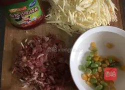 Illustration of Homemade Bacon Pizza 6