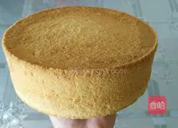 Illustration of how to make original chiffon cake 15