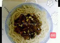 Illustration of how to make braised noodles with chives and eggplants 10