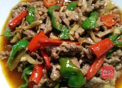 Illustration of Zu'an's home-style stir-fried beef 3