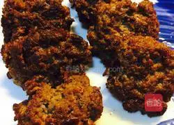 Illustration of how to make red stewed beef patties with pan-fried beef patties 12