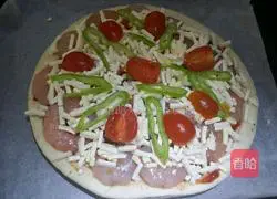 Illustration of how to make shrimp pizza 2