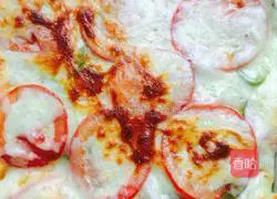 Illustration of how to make pulled pizza 8