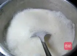 Illustration of how to make rock brine tofu brain 4