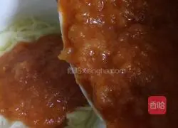 Illustration of how to make braised noodles with tomato sauce for baby food supplement 13