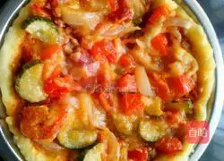 Illustration of how to make delicious pizza 11