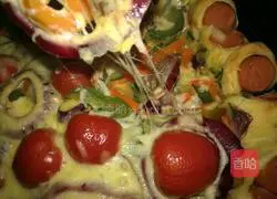 Sausage Pizza Recipe Illustration 12