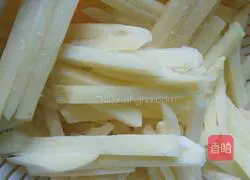 Illustration of how to make French fries 4