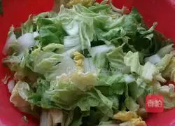 Illustration of how to make cabbage and tofu 2