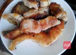 Fried fish pieces Illustration of how to do it 4