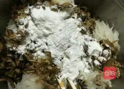 Illustration of how to make steamed radish balls 9