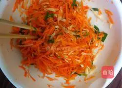 Illustration of how to make tofu and carrot meatballs 1