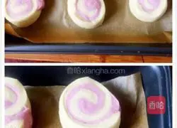 Illustration of how to make two-color butter bread 9