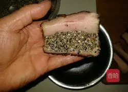 Sichuan name Illustration of how to make vegetables (pork with sand) 6