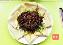 Old Beijing Sauce Illustration of how to make shredded pork 12