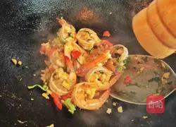 Thai Lemon Garlic Pepper Shrimp Recipe Illustration 6