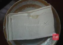 Illustration of making homemade spicy mold tofu 1