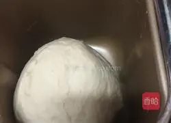 Illustration of making bean paste bread 2