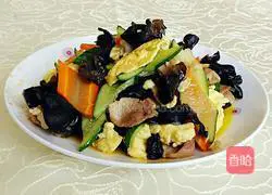 Illustration of Homemade Mushu Pork 7