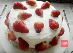 Strawberry cake recipe 6