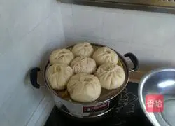 Illustration of how to make rapeseed, tofu and shrimp buns 10