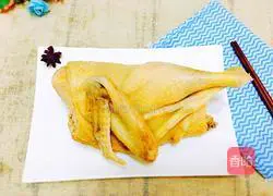 Illustration of how to cook white-cut duck 4