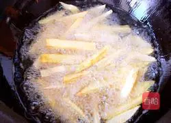 Illustration of how to make delicious French fries 5
