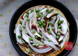 Illustration of grilled pizza 8