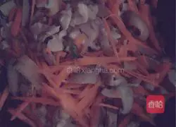 Illustration of how to make fried clam rice noodles 4