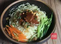 Wuhan cold noodles recipe 9