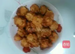 Illustration of how to make fried radish balls 6